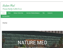 Tablet Screenshot of naturemedinc.com